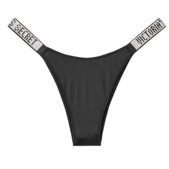 New! Victoria’s Secret bombshell shine strap Brazilian panty 4787 - Picture 1 of 10